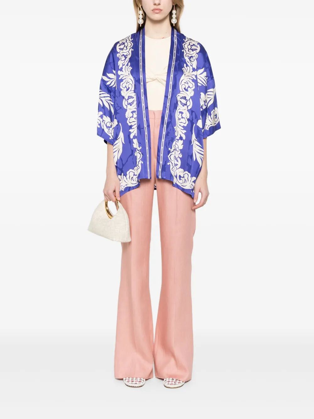 Floral-Print Jacket