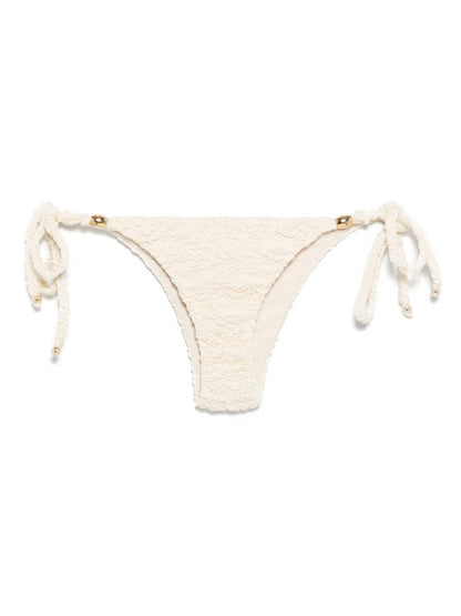 Papillon-Jacquard Bikini Bottoms