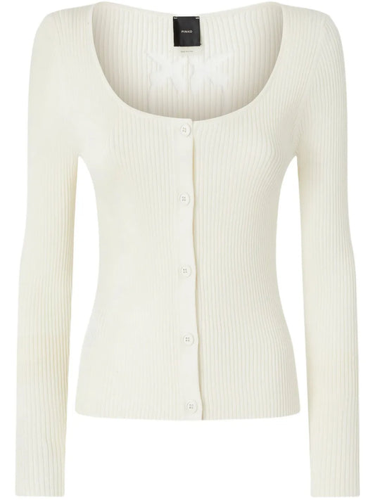 Cut-Out Cardigan