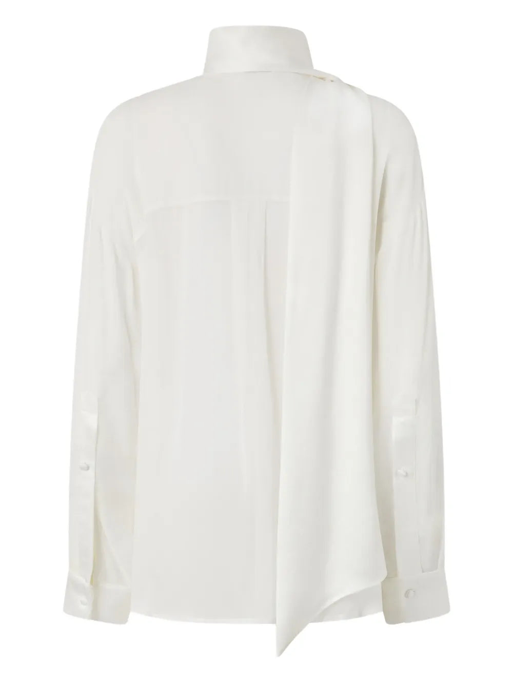 Scarf-Neck Shirt