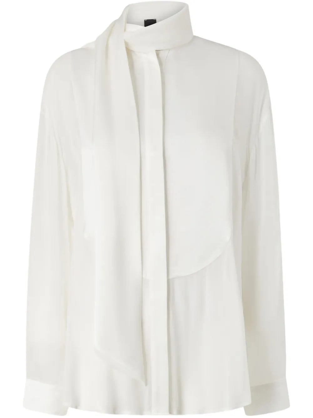 Scarf-Neck Shirt