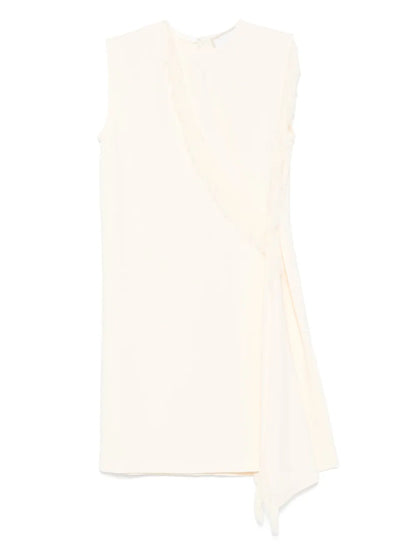 Crepe Mini Dress
