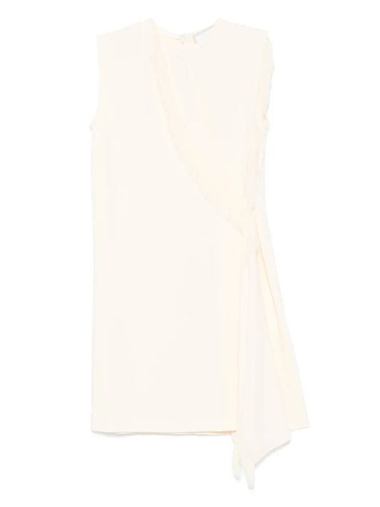 Crepe Mini Dress