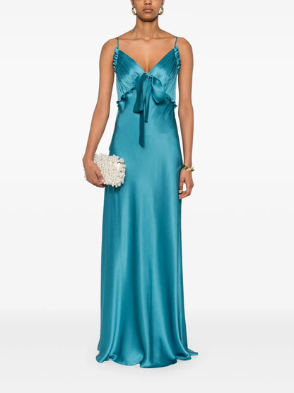 Satin Maxi Dress
