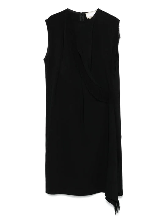 Crepe Mini Dress