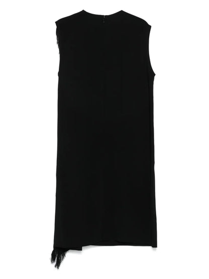 Crepe Mini Dress