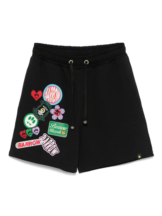 Patch-Detail Shorts