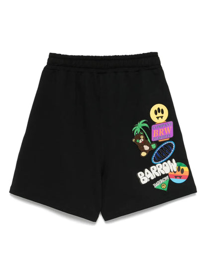 Patch-Detail Shorts