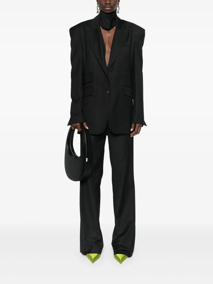 Detachable-Suspenders Suit