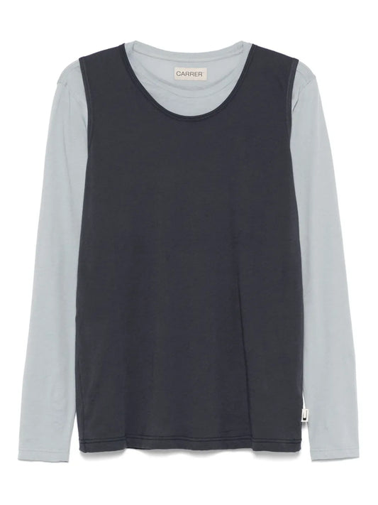 Doria Double-Layer T-Shirt (Two-Pieces)