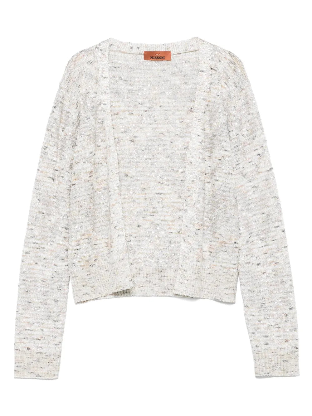 Sequin-Embellished Cardigan