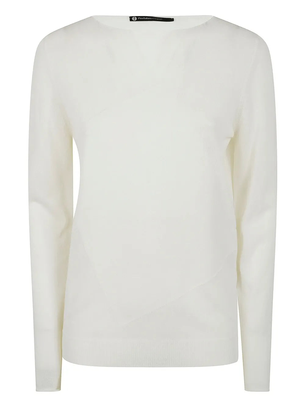 Asymmetric-Panel Sweater