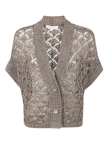 Open-Knit Cardigan