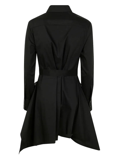 Asymmetric-Hem Shirt