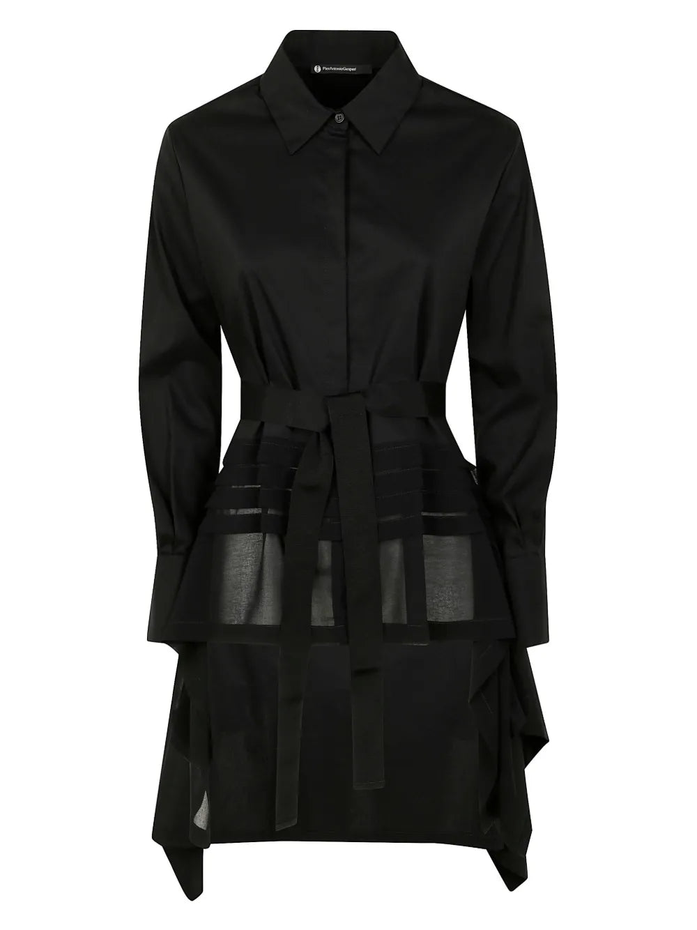Asymmetric-Hem Shirt