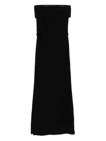 Bandeau Cotton Maxi Dress