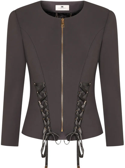 Crepe-De-Chine Jacket