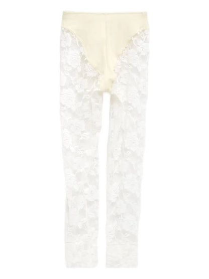 Floral Lace Trousers