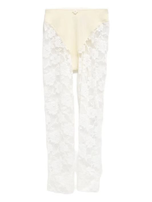 Floral Lace Trousers