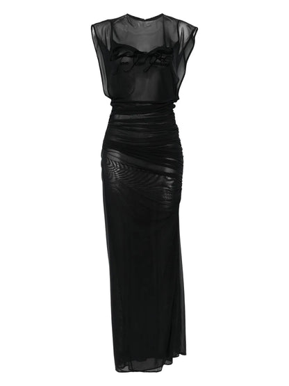 Layered Ruched Dress