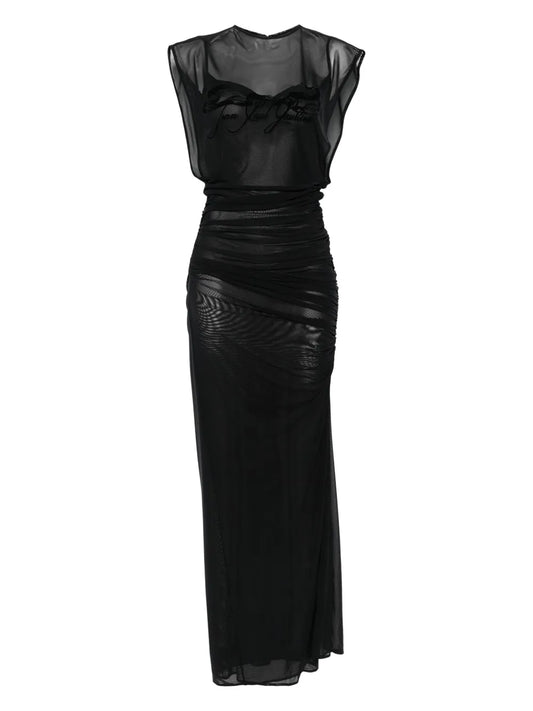 Layered Ruched Dress