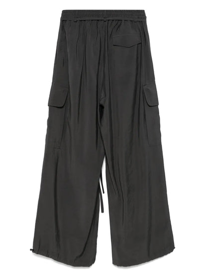 Wide-Leg Cargo Pants