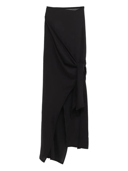 Asymmetric Maxi Skirt