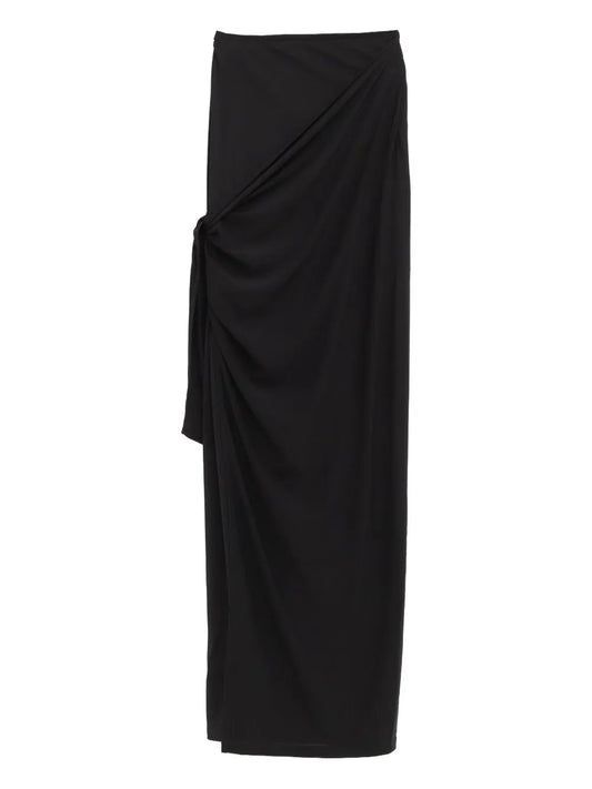 Asymmetric Maxi Skirt