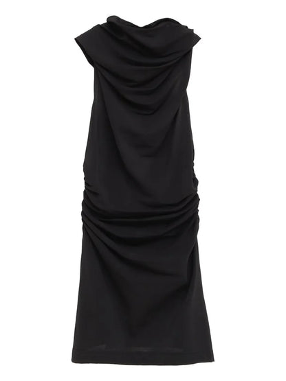 Draped Halterneck Top