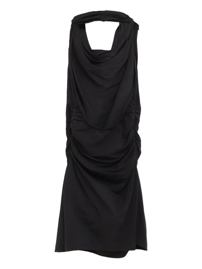 Draped Halterneck Top