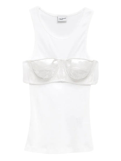 Bra-Detail Tank Top