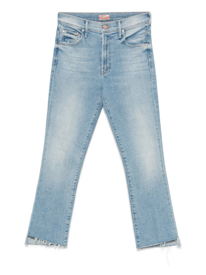 The Insider Crop Step Fray Jeans