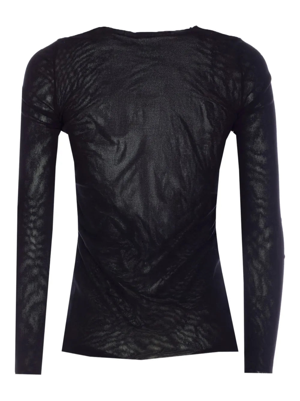 Spiral-Detail Long-Sleeve Top
