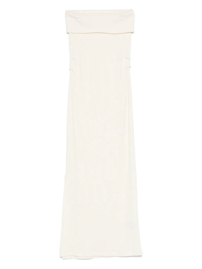 Bandeau Cotton Maxi Dress