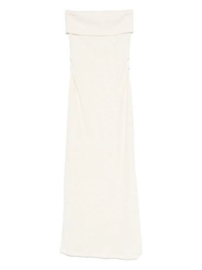 Bandeau Cotton Maxi Dress