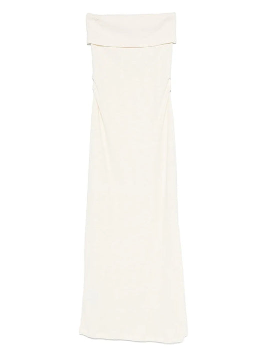 Bandeau Cotton Maxi Dress