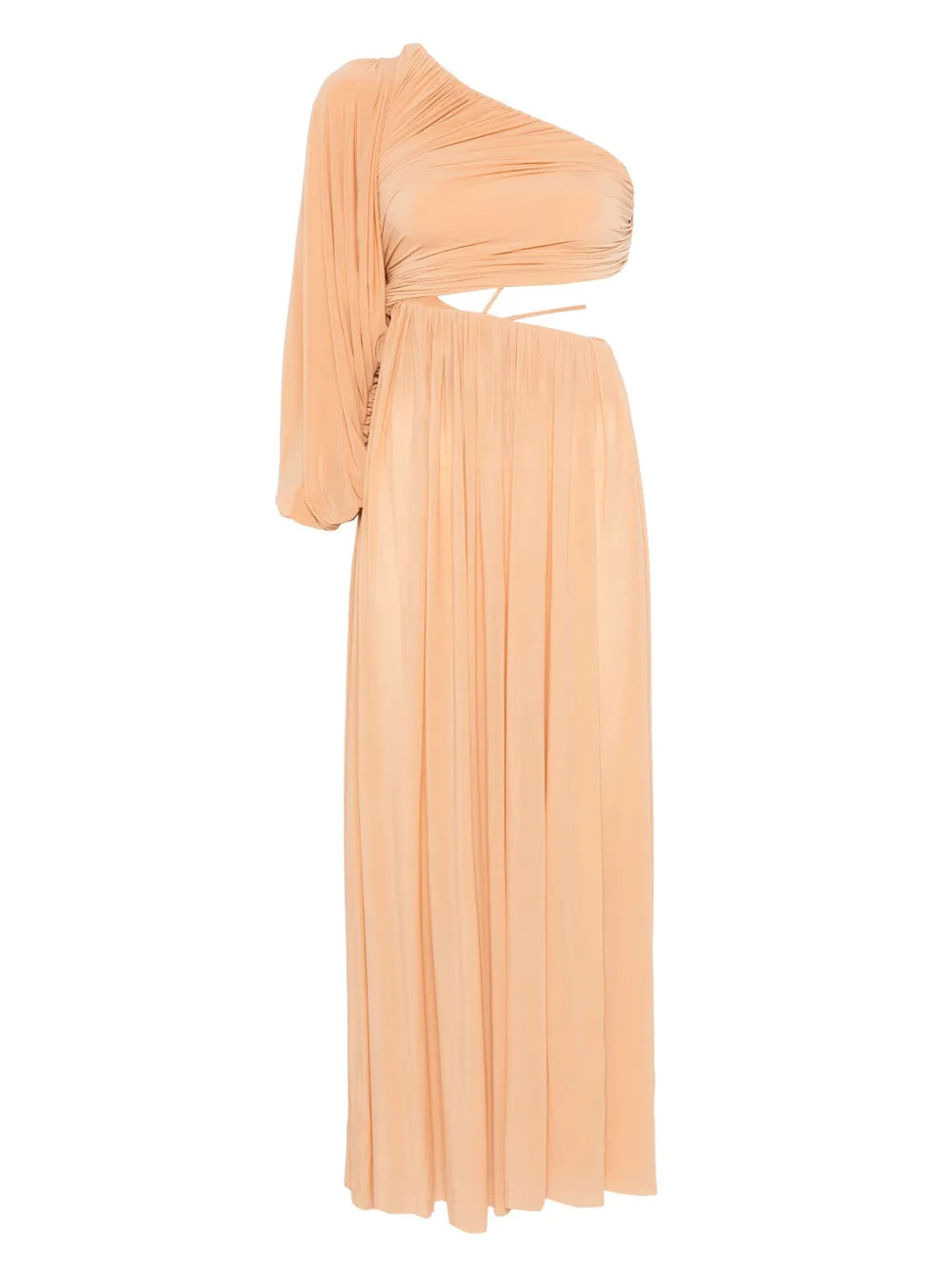 One-Shoulder Jersey Maxi Dress