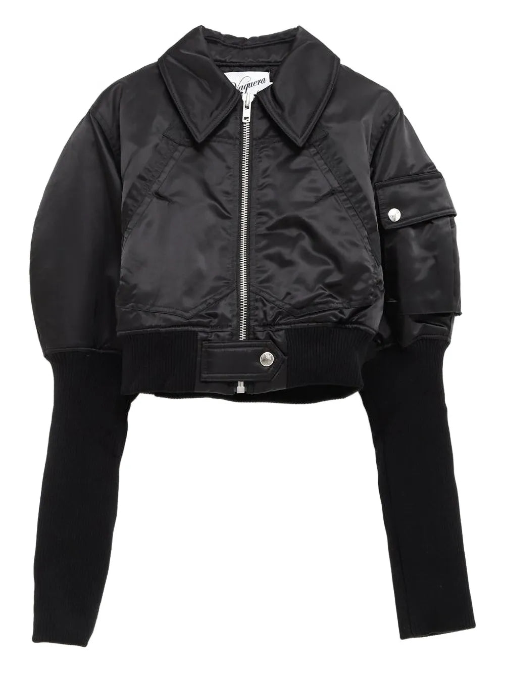 Satin Bomber Jacket