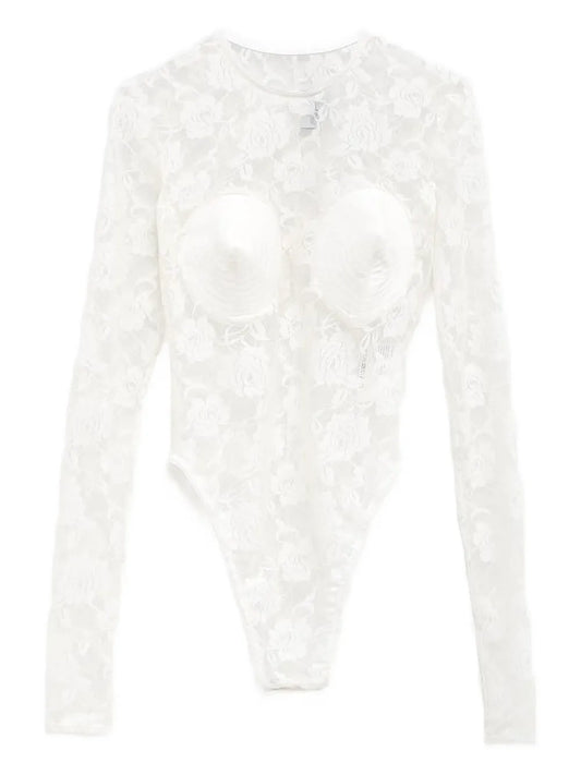 Floral Lace Bodysuit