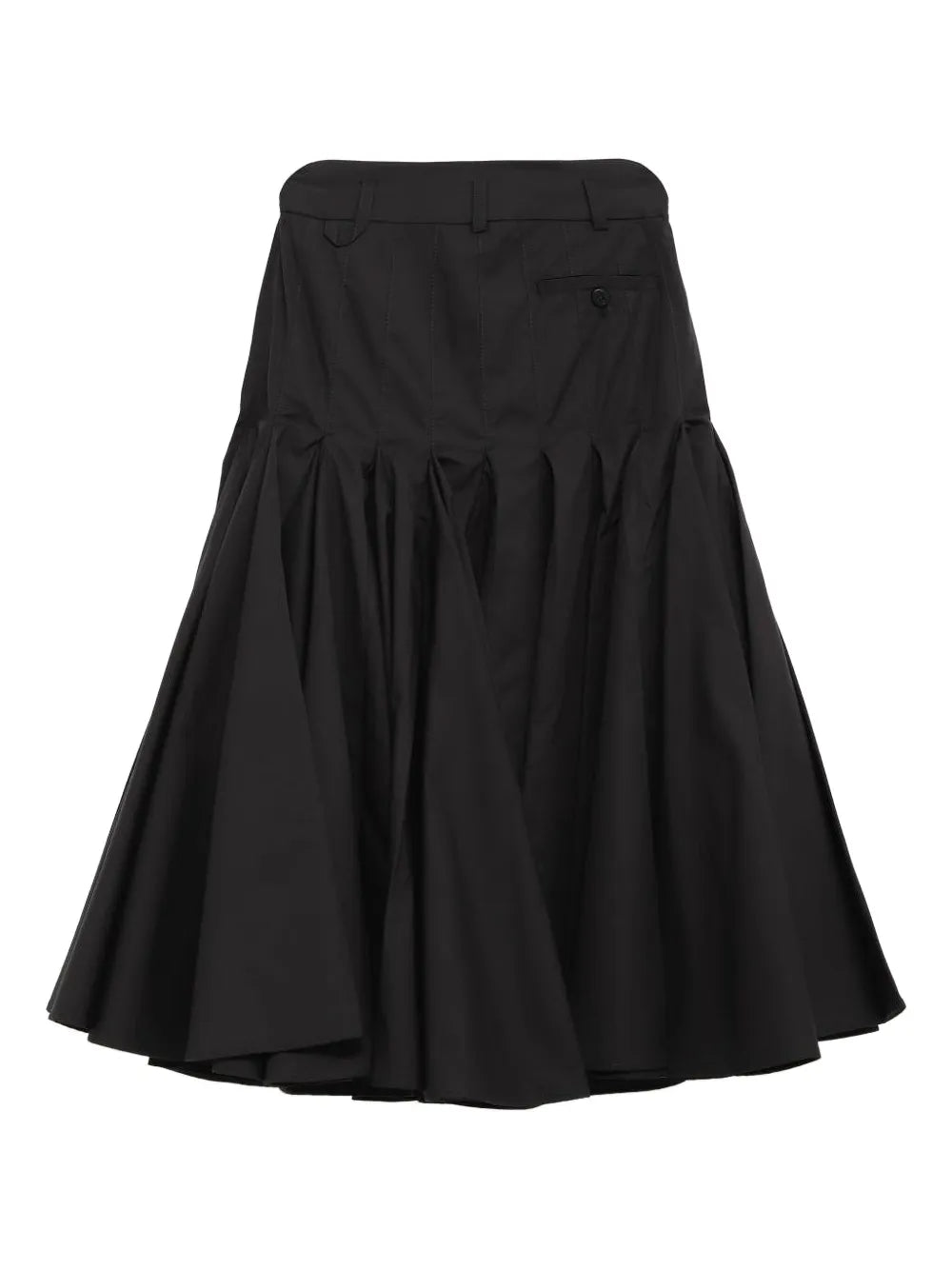 The Agave Ruched Midi Skirt
