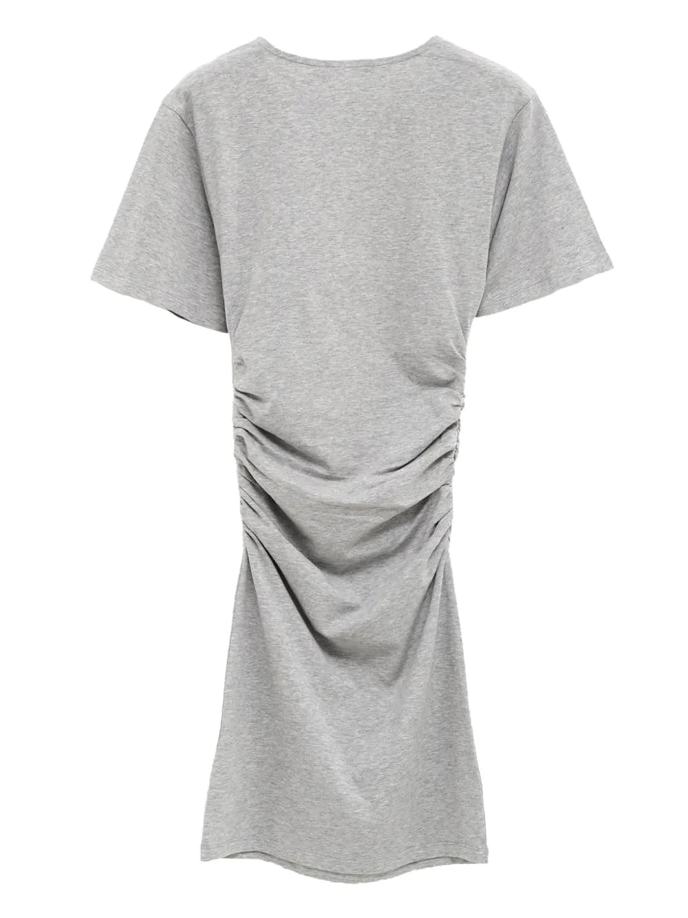 Ruched-Detail Mini Dress