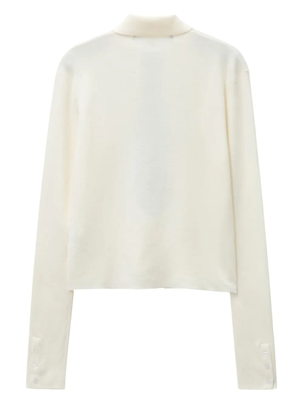 Tie-Detail Collared Cardigan
