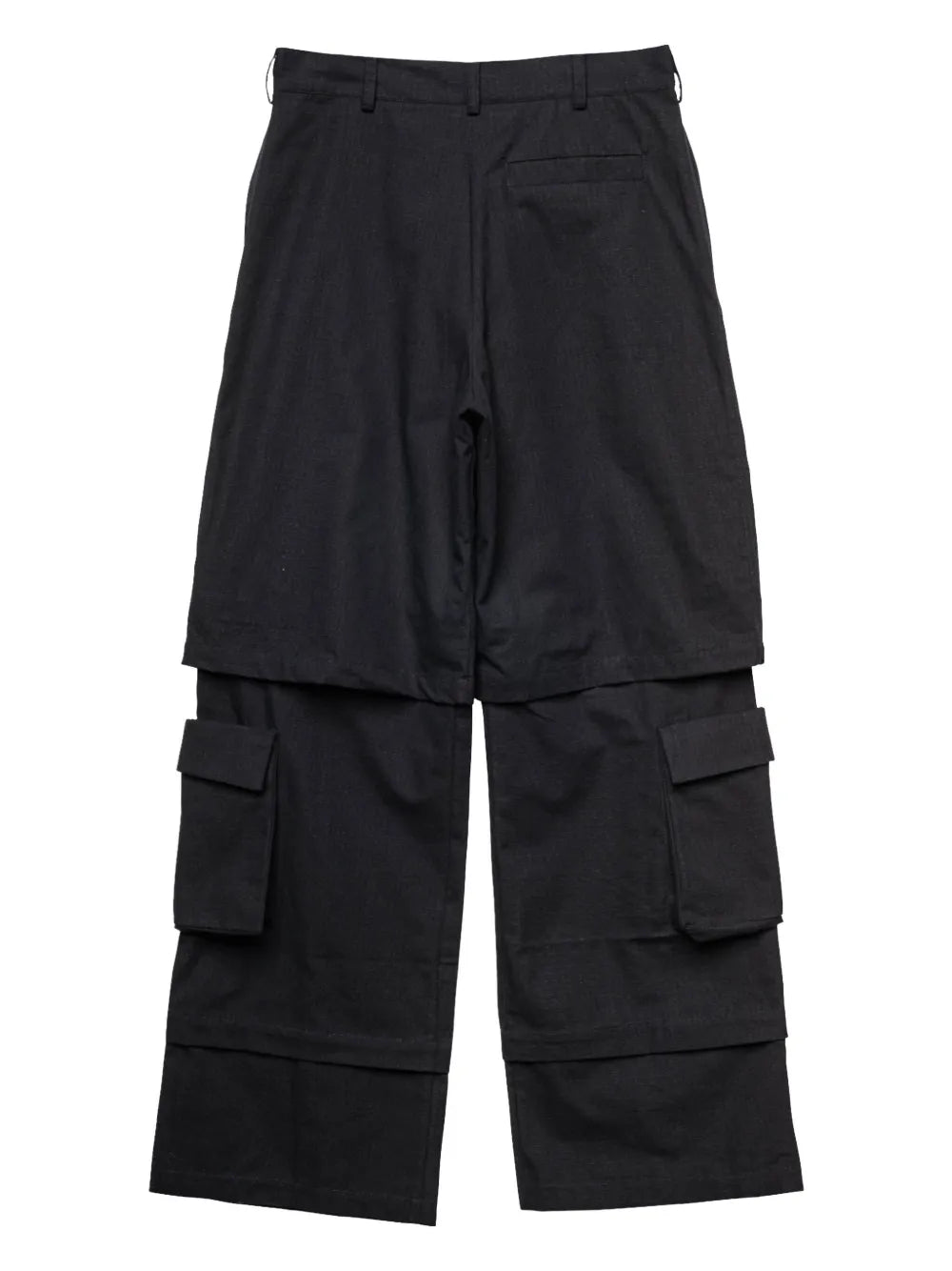Wide-Leg Cargo Pants