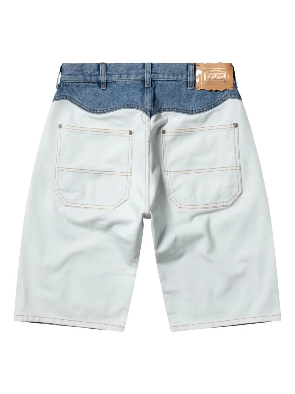 Panelled Denim Shorts