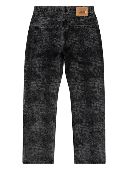 Patterned Jeans
