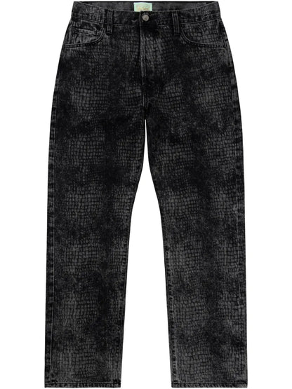Patterned Jeans