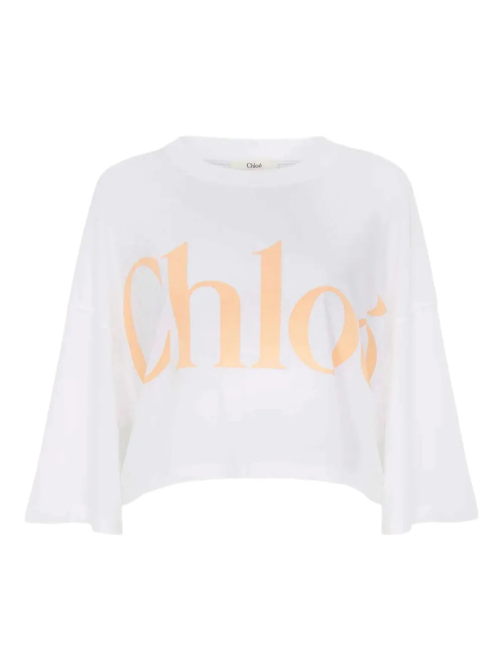 Cropped Cotton T-Shirt
