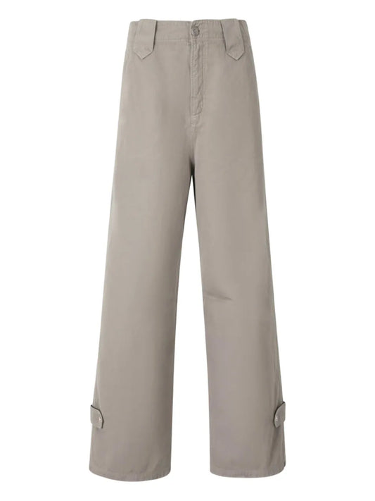 Wide-Leg Utility Trousers
