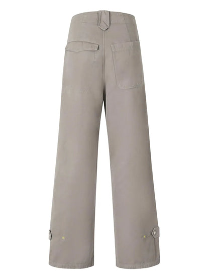 Wide-Leg Utility Trousers
