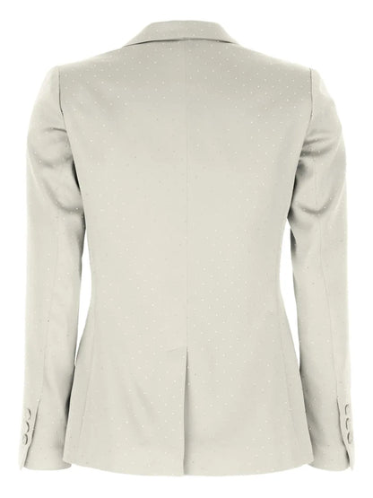 Crystal-Embellished Blazer